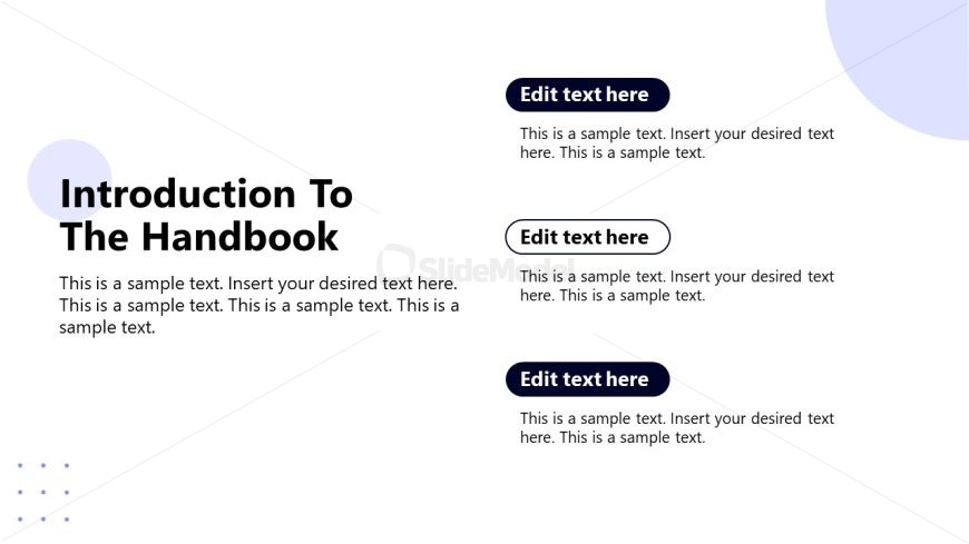 Procedures Handbook Slide Template