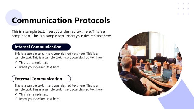 Communication Protocols Slide – Procedures Handbook Template