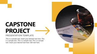 Customizable Capstone Project PPT Template