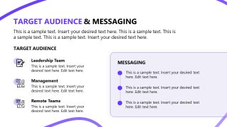 Internal Communication Plan PPT Template 