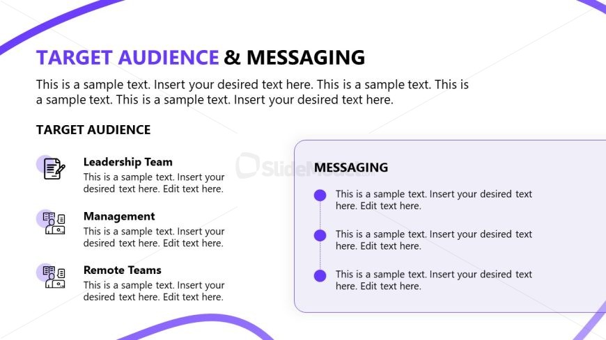 Internal Communication Plan PPT Template