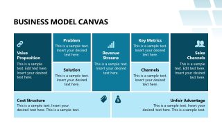 Editable Multiple Sections Slide 