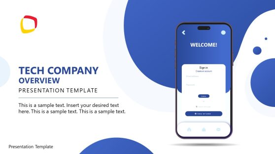 Tech Company Overview PowerPoint Template