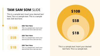 Business Company Pitch Template - Concentric Circles Diagram 