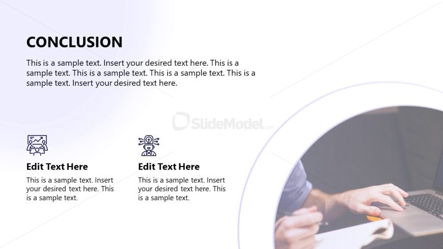 Conlusion Slide - Post Implementation Plan PPT Template 