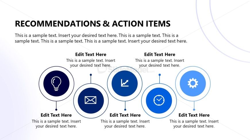 Infographics Slide - Post Implementation Plan Template 