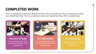 Creative Blocks Diagram Slide for Tasks Presentation