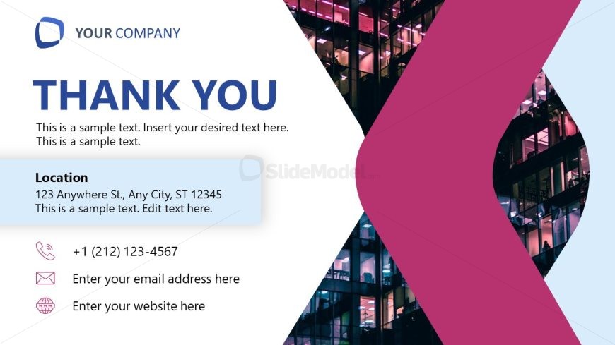 Executive Business Presentation Template Slide