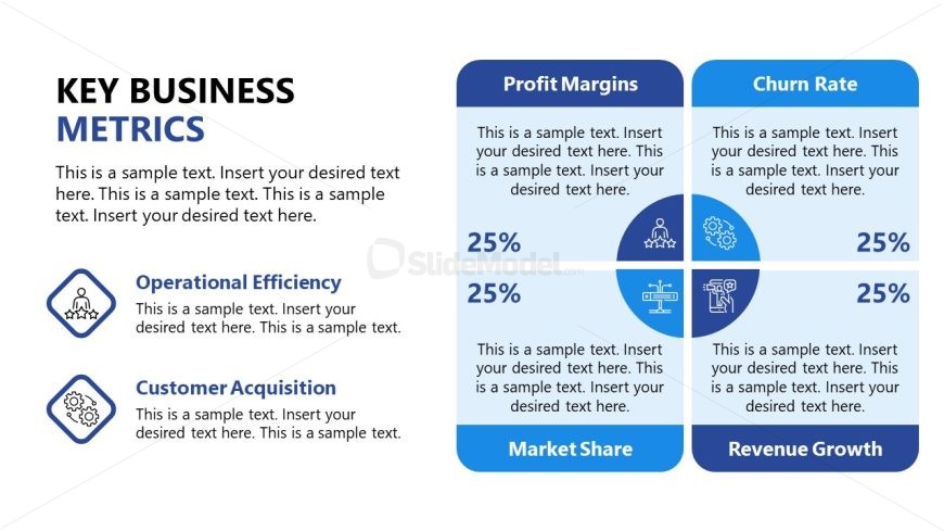 Executive Business Template Slide