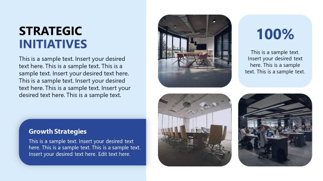 Slide for Strategic Initiatives – Executive Business Template