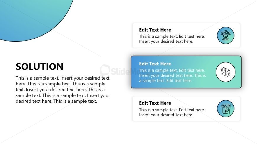 Creative Executive Pitch Deck Template Slide 