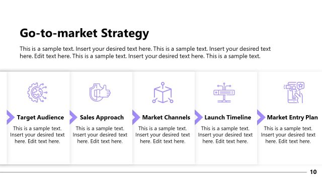 Go-to-Market Strategy Presentation Slide Template