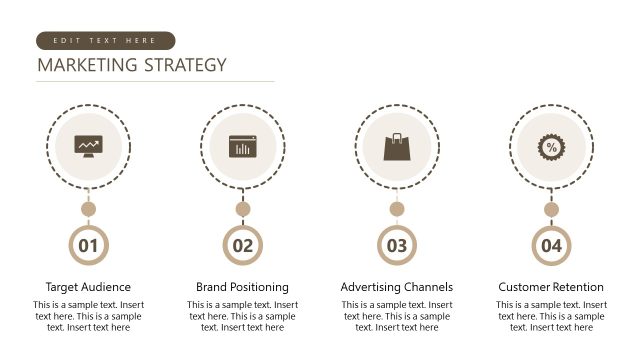 Marketing Strategy Slide – Hotel Business PPT Template