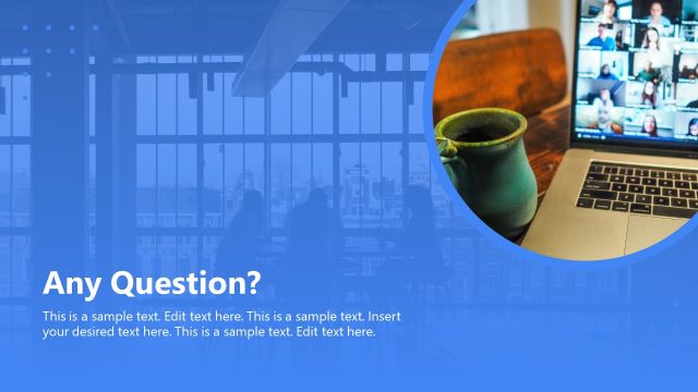 Questions Slide – Quarterly Business Review PPT Template