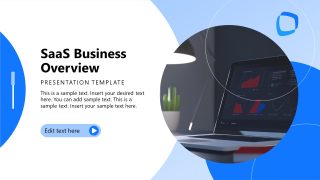 SaaS Business Overview PPT Template