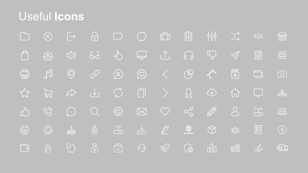 infographic icons for powerpoint free