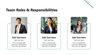 Roles & Responsibilties Slide PPT Template 