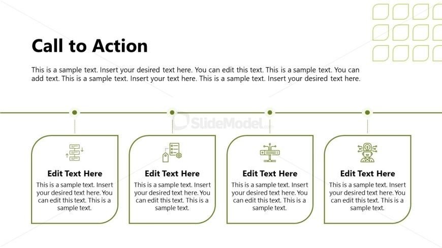 Editable Slide for Call to Action
