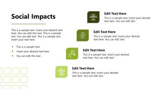 Climate Change Template Slide