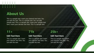 Renewable Energy Investment Plan Template for Presentation 