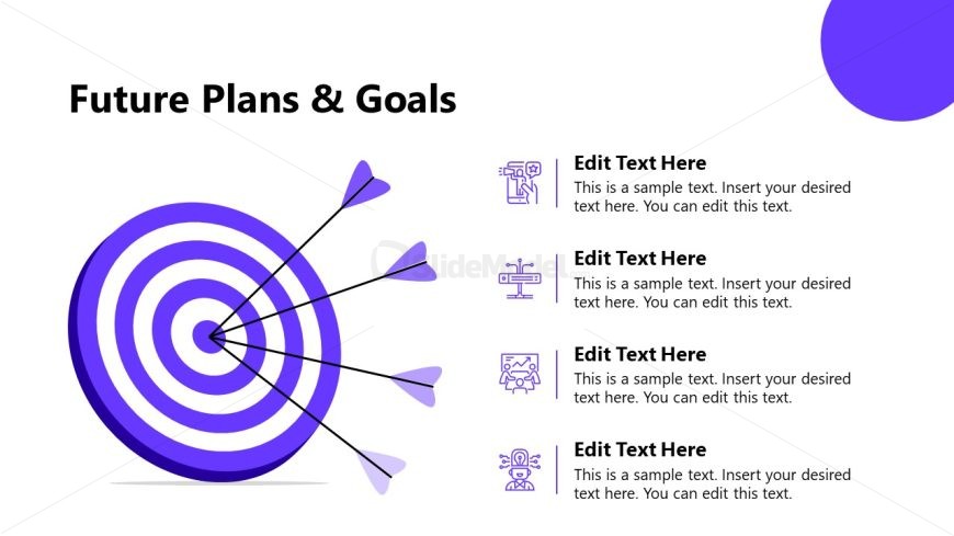 Target Diagram Slide - Nonprofit Annual Report Slide