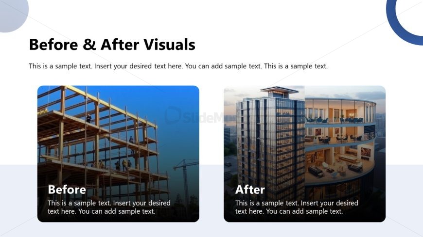 Customizable Post-Construction PPT Template