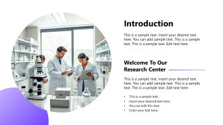 Medical Research PowerPoint Slide Template