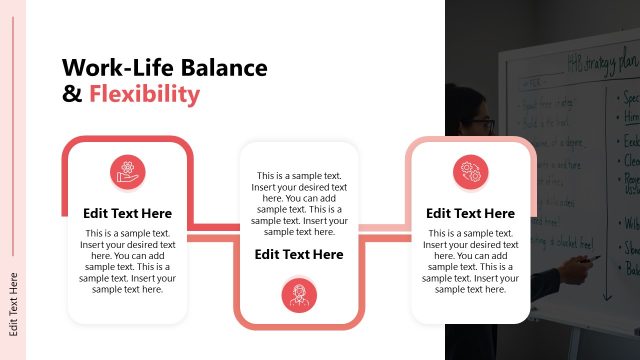 Work-Life Balance & Flexibility Slide PPT Layout
