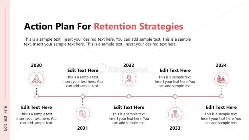 Step-wise Action Plan Slide