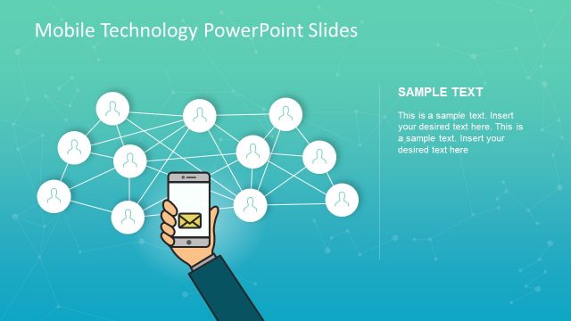 Slide of Mobile Technology PowerPoint