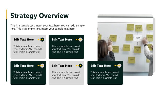 Strategy Overview PowerPoint Slide – Business Execution Plan Template