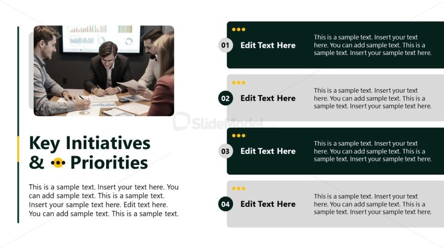 Business Execution Plan Template for PowerPoint
