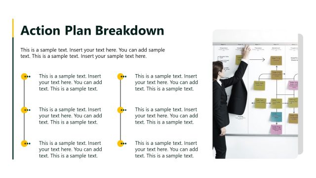 Action Plan Breakdown Simple Diagram