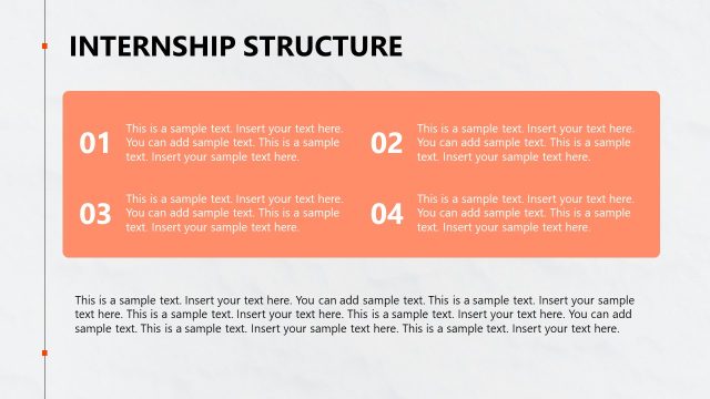 Internship Structure Presnetation – Internship Proposal Template