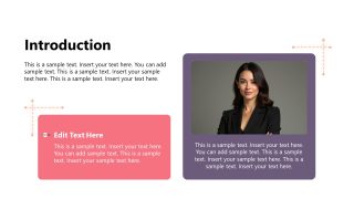 Internship Exit Interview Slide Template