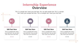 Internship Exit Interview Template PPT Slide 
