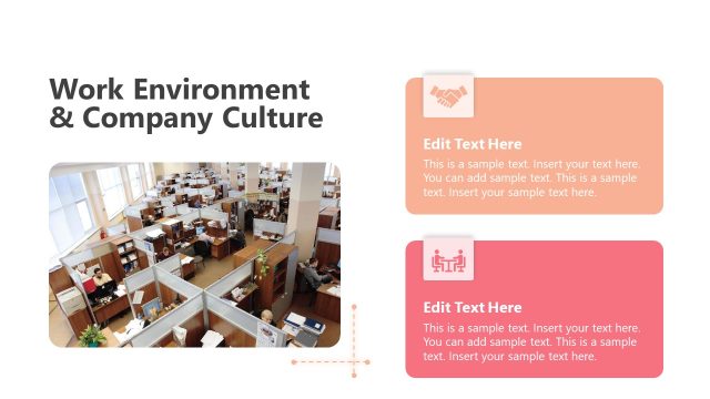 Work Environment & Company Culture Slide