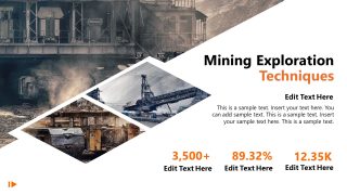 Customizable Mining Industry PPT Template