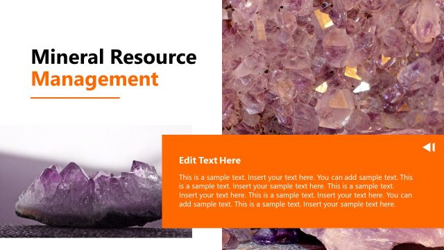 Mineral Resource Management – Mining Industry Template