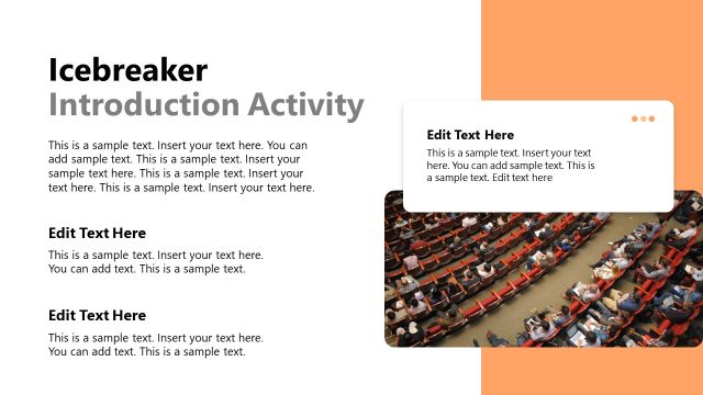 Icebreaker Introduction Activity Slide – Workshop PPT Template