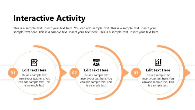 Interactive Activity Slide with Circular Diagrams