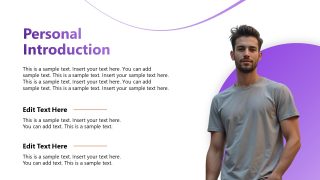 Customizable Personal Branding PPT Template