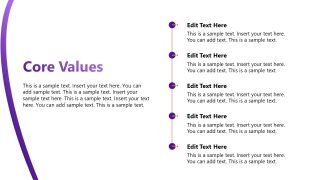 Personal Branding PPT Slide Template