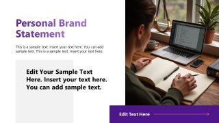 Personal Branding Slide Template