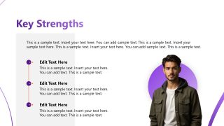 Personal Branding Template Slide 