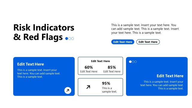 Risk Indicators & Red Flags Slide – Customer Success Playbook Template