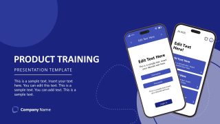 Editable Product Training PPT Template