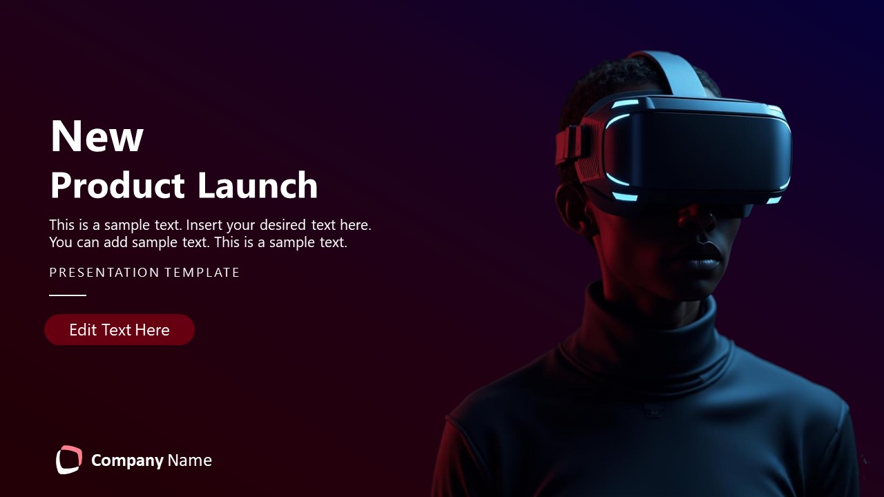 Editable New Product Launch PPT Template
