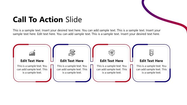 CTA Slide – New Product Launch Presentation Template