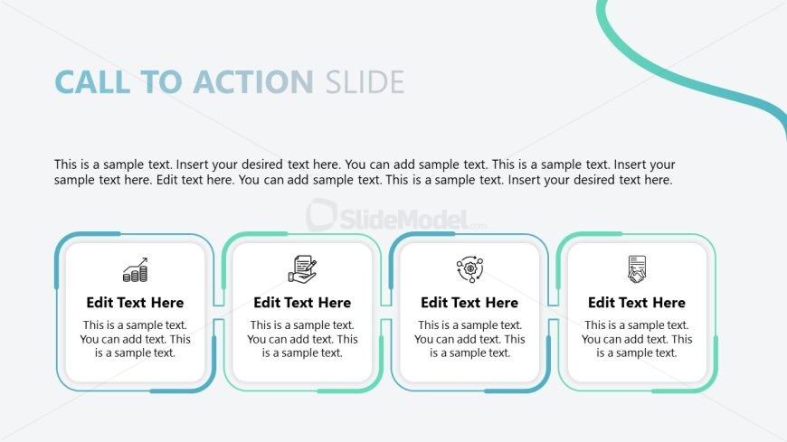 CTA Slide - New Product Launch PPT Template